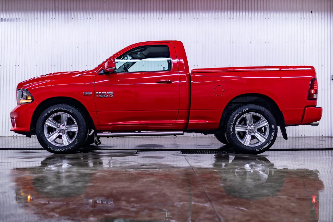 2015 Ram 1500 4x4 Reg Cab Sport Leather Nav BCam Red Deer AB