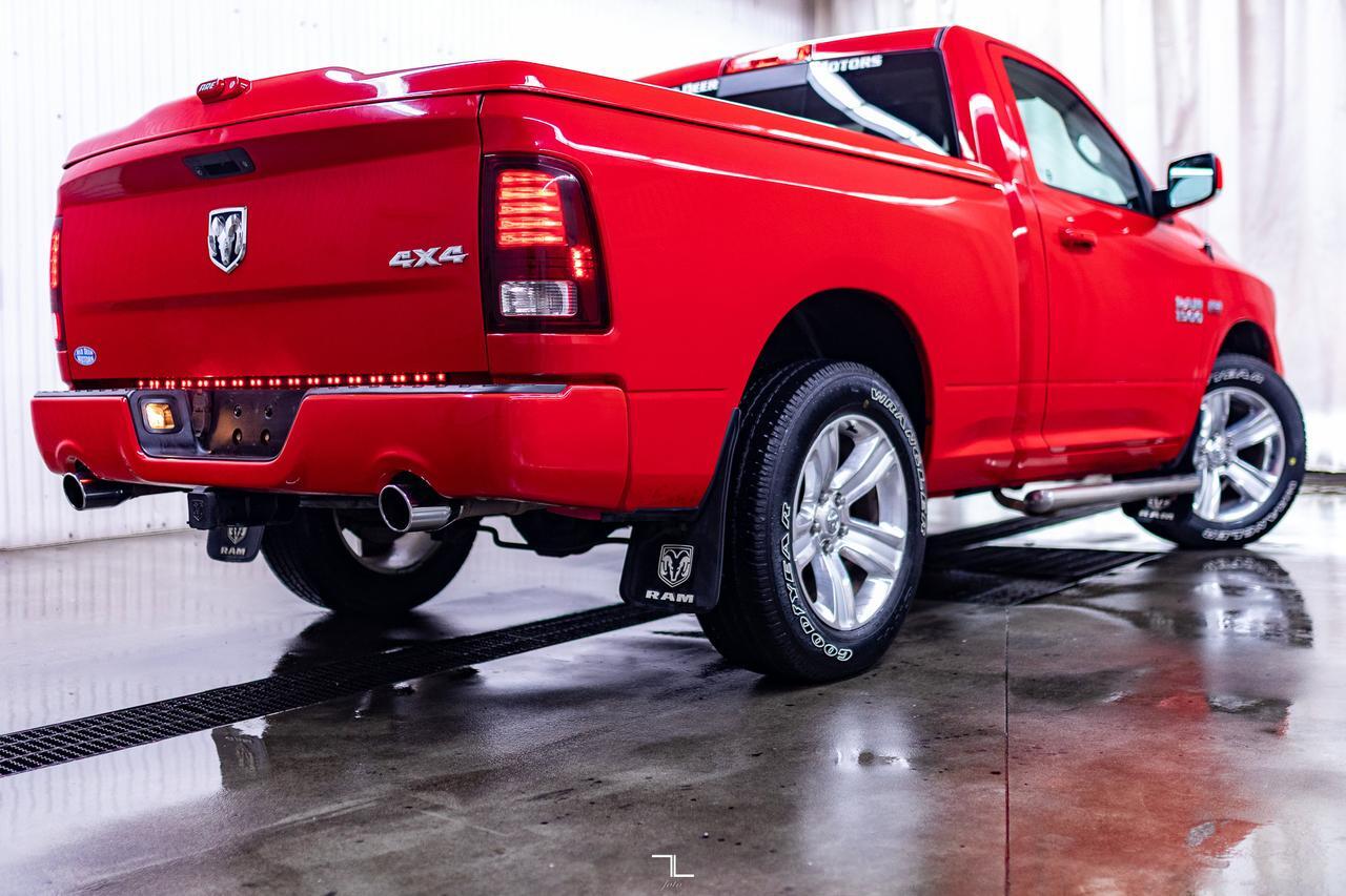 2015 Ram 1500 4x4 Reg Cab Sport Leather Nav BCam Red Deer AB
