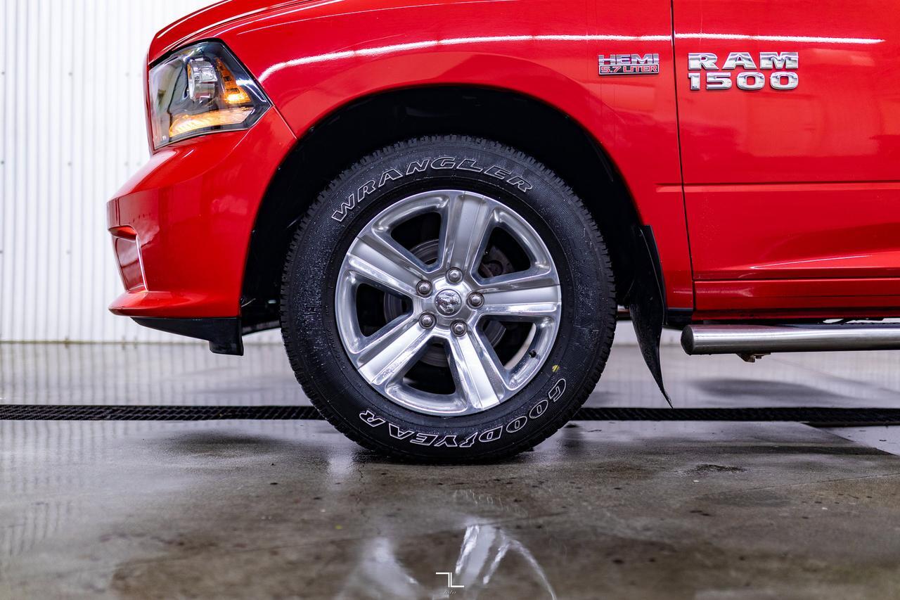 2015 Ram 1500 4x4 Reg Cab Sport Leather Nav BCam Red Deer AB