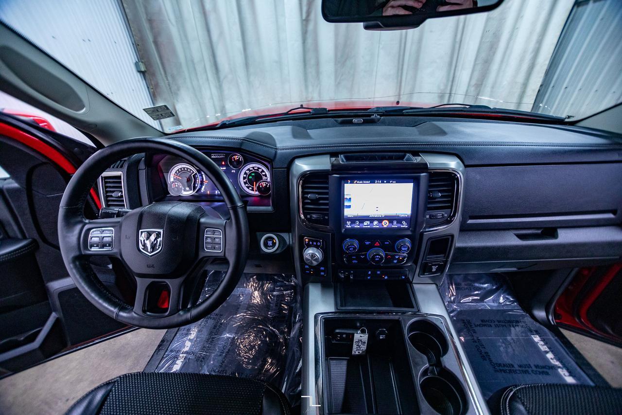 2015 Ram 1500 4x4 Reg Cab Sport Leather Nav BCam Red Deer AB