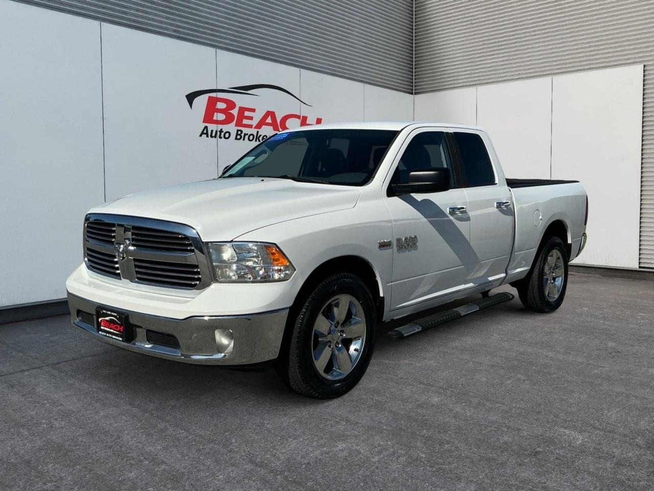 2015 Ram 1500 Big Horn, BLUETOOTH, TOW PACKAGE, BED LINER, RUNNING BOARDS, POWER SLIDING REAR WINDOW, POWER/HEATED MIRRORS, LOW MILES!