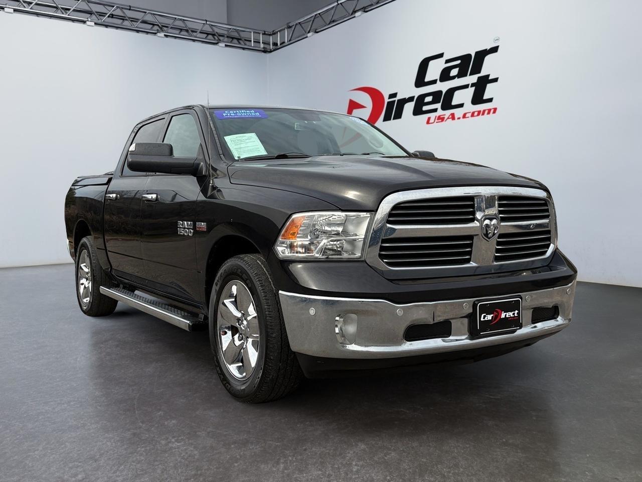2015 Ram 1500 Big Horn, RUNNING BOARDS, HARD TONNEAU COVER, BACKUP CAMERA WITH PARKING SENSORS, TOW PACKAGE, NAVIGATION, ONLY 1 OWNER, GO BIG ON THE ROAD ON IN THIS RAM! Virginia Beach VA