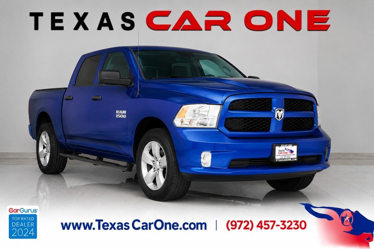 2015 Ram 1500 EXPRESS CREW CAB 4WD AUTOMATIC REAR CAMERA BLUETOOTH TOW HITCH RUNNING BOARDS
