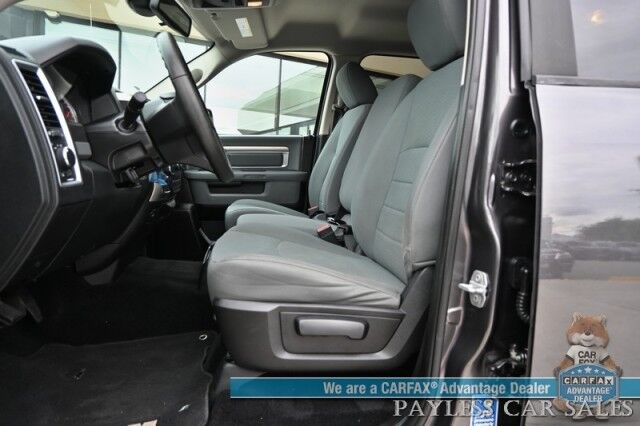 2015 Ram 1500 SLT / 4X4 / Crew Cab / 5.7L V8 Hemi / Power Locks, Windows & Doors / Premium Cloth Seats / Bluetooth / Bed Liner / Tonneau Cover / Aluminum Wheels / Tow Pkg / Only 58K MIles Anchorage AK