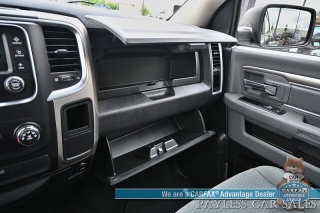 2015 Ram 1500 SLT / 4X4 / Crew Cab / 5.7L V8 Hemi / Power Locks, Windows & Doors / Premium Cloth Seats / Bluetooth / Bed Liner / Tonneau Cover / Aluminum Wheels / Tow Pkg / Only 58K MIles Anchorage AK