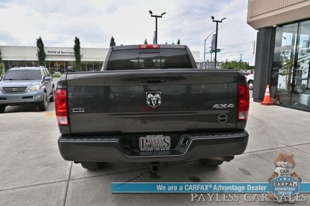 2015 Ram 1500 SLT / 4X4 / Crew Cab / 5.7L V8 Hemi / Power Locks, Windows & Doors / Premium Cloth Seats / Bluetooth / Bed Liner / Tonneau Cover / Aluminum Wheels / Tow Pkg / Only 58K MIles Anchorage AK