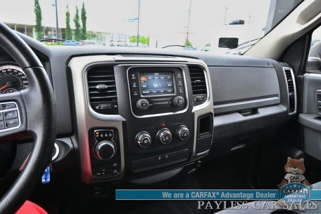 2015 Ram 1500 SLT / 4X4 / Crew Cab / 5.7L V8 Hemi / Power Locks, Windows & Doors / Premium Cloth Seats / Bluetooth / Bed Liner / Tonneau Cover / Aluminum Wheels / Tow Pkg / Only 58K MIles Anchorage AK