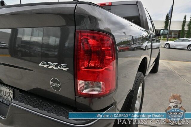 2015 Ram 1500 SLT / 4X4 / Crew Cab / 5.7L V8 Hemi / Power Locks, Windows & Doors / Premium Cloth Seats / Bluetooth / Bed Liner / Tonneau Cover / Aluminum Wheels / Tow Pkg / Only 58K MIles Anchorage AK