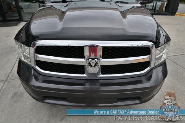2015 Ram 1500 SLT / 4X4 / Crew Cab / 5.7L V8 Hemi / Power Locks, Windows & Doors / Premium Cloth Seats / Bluetooth / Bed Liner / Tonneau Cover / Aluminum Wheels / Tow Pkg / Only 58K MIles Anchorage AK