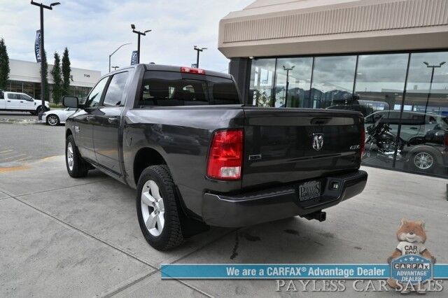 2015 Ram 1500 SLT / 4X4 / Crew Cab / 5.7L V8 Hemi / Power Locks, Windows & Doors / Premium Cloth Seats / Bluetooth / Bed Liner / Tonneau Cover / Aluminum Wheels / Tow Pkg / Only 58K MIles Anchorage AK