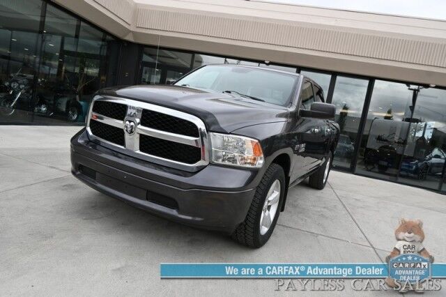 2015 Ram 1500 SLT / 4X4 / Crew Cab / 5.7L V8 Hemi / Power Locks, Windows & Doors / Premium Cloth Seats / Bluetooth / Bed Liner / Tonneau Cover / Aluminum Wheels / Tow Pkg / Only 58K MIles Anchorage AK
