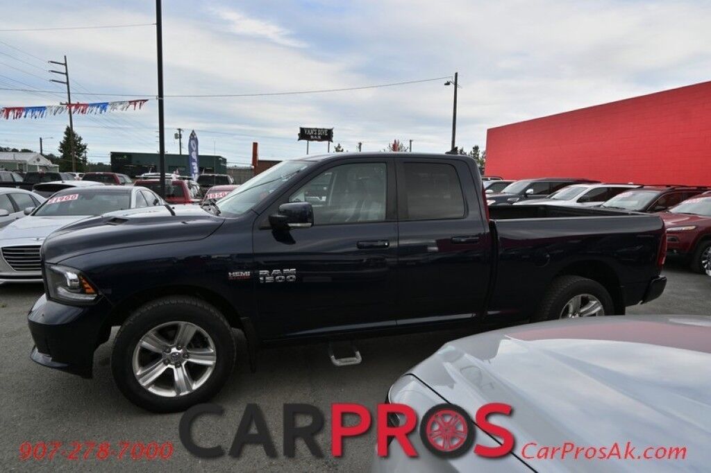 2015 Ram 1500 Sport - 5.7L V8 HEMI - 4x4 - Sunroof - Heated Seats & Steering Wheel - Auto Start - 20 Inch Alloy Wheels - Tow Package - Only 49K Miles - 1 Owner Anchorage AK