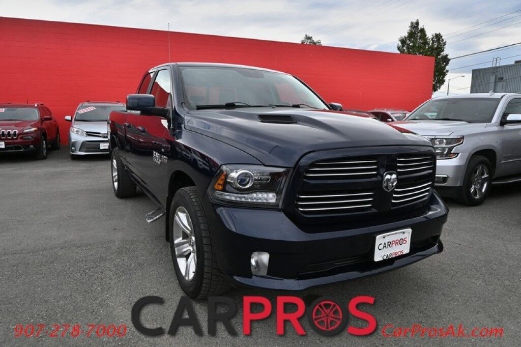 2015 Ram 1500 Sport - 5.7L V8 HEMI - 4x4 - Sunroof - Heated Seats & Steering Wheel - Auto Start - 20 Inch Alloy Wheels - Tow Package - Only 49K Miles - 1 Owner Anchorage AK