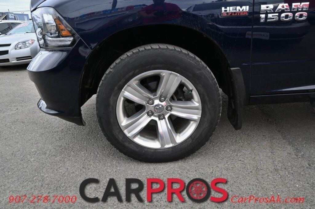 2015 Ram 1500 Sport - 5.7L V8 HEMI - 4x4 - Sunroof - Heated Seats & Steering Wheel - Auto Start - 20 Inch Alloy Wheels - Tow Package - Only 49K Miles - 1 Owner Anchorage AK