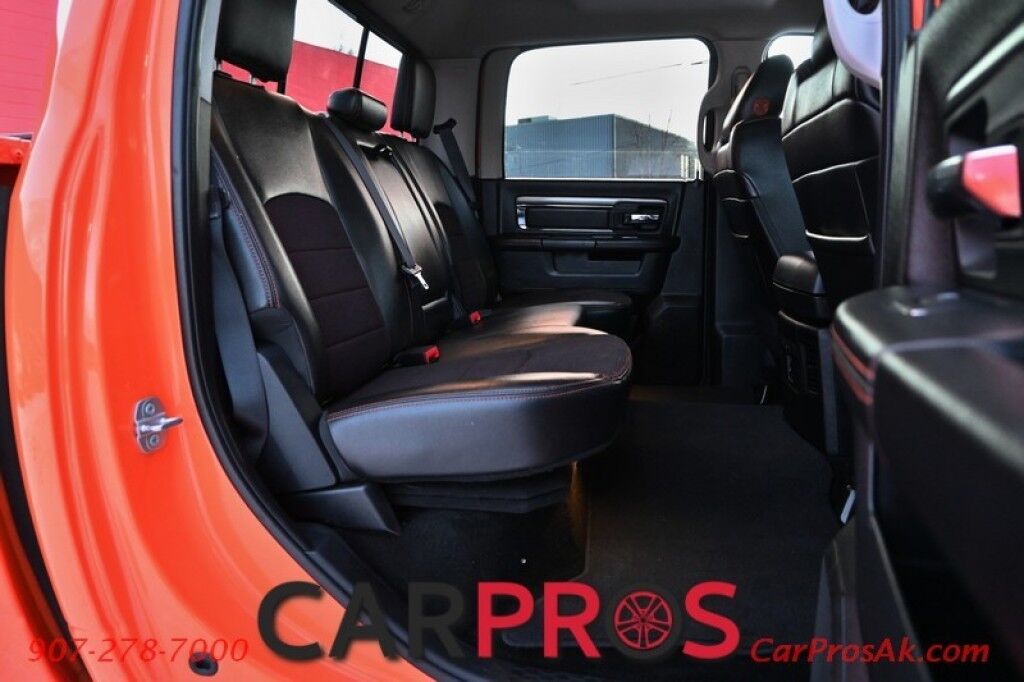 2015 Ram 1500 Sport - Crew Cab - 5.7L HEMI V8 - Front Heated Cloth Seats - Heated Steering Wheel - Remote Start - Bluetooth - Backup Camera - Bedliner - Automatic Climate Control - Tow Package Anchorage AK