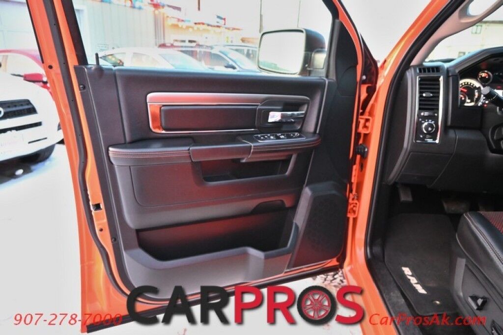 2015 Ram 1500 Sport - Crew Cab - 5.7L HEMI V8 - Front Heated Cloth Seats - Heated Steering Wheel - Remote Start - Bluetooth - Backup Camera - Bedliner - Automatic Climate Control - Tow Package Anchorage AK