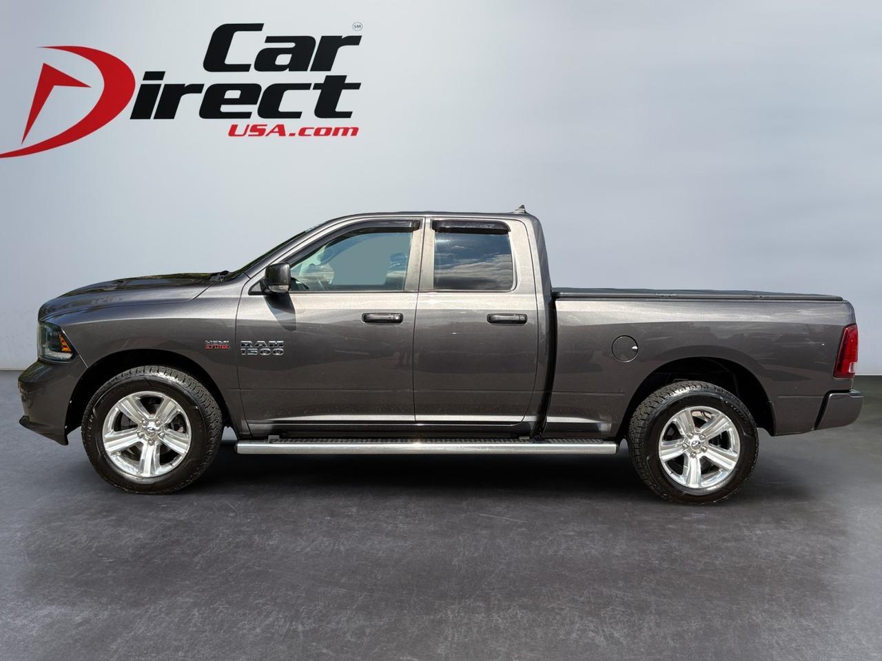 2015 Ram 1500 Sport, HARD TONNEAR COVER, RUNNING BOARDS, BACKUP CAMERA, TOW PACKAGE, REMOTE/KEYLESS START, HEATED STEERING WHEEL & SEATS, ALPINE SOUNDS SYSTEM, ONLY 75K MILES, CLEAN CARFAX, GET THE KEYS TO THIS RAM TODAY!
