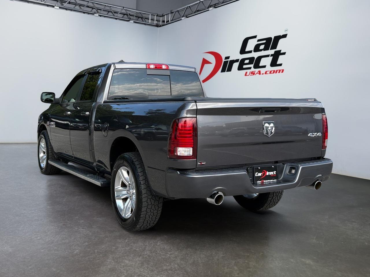 2015 Ram 1500 Sport, HARD TONNEAR COVER, RUNNING BOARDS, BACKUP CAMERA, TOW PACKAGE, REMOTE/KEYLESS START, HEATED STEERING WHEEL & SEATS, ALPINE SOUNDS SYSTEM, ONLY 75K MILES, CLEAN CARFAX, GET THE KEYS TO THIS RAM TODAY!