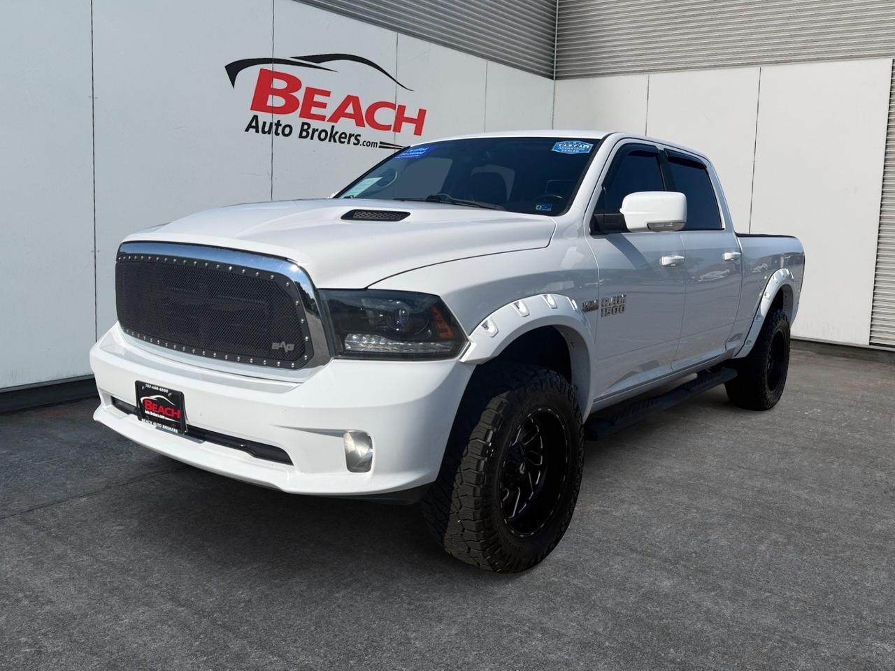2015 Ram 1500 Sport, HEATED SEATS, HEATED STEERING WHEEL, ALPINE SPEAKERS, POWER/HEATED MIRRORS, POWER FOLDING MIRRORS, REMOTE KEYLESS ENTRY, UNIVERSAL GARAGE DOOR OPENER, BED LINER, TOW PACKAGE, THIS RAM 1500 IS READY FOR A NEW OWNER!