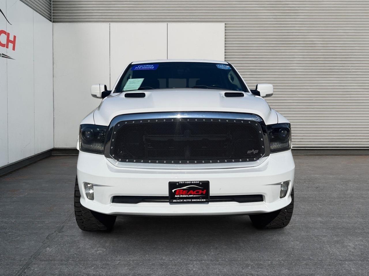 2015 Ram 1500 Sport, HEATED SEATS, HEATED STEERING WHEEL, ALPINE SPEAKERS, POWER/HEATED MIRRORS, POWER FOLDING MIRRORS, REMOTE KEYLESS ENTRY, UNIVERSAL GARAGE DOOR OPENER, BED LINER, TOW PACKAGE, THIS RAM 1500 IS READY FOR A NEW OWNER! Norfolk VA