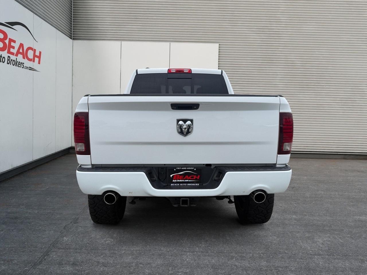 2015 Ram 1500 Sport, HEATED/VENTILATED SEATS, ALPINE SPEAKERS, SUNROOF, BLUETOOTH, UNIVERSAL GARAGE DOOR OPENER, HEATED STEERING WHEEL, POWER/HEATED MIRRORS, POWER FOLDING MIRRORS, TOW PACKAGE, BED LINER, CLEAN CARFAX! Norfolk VA