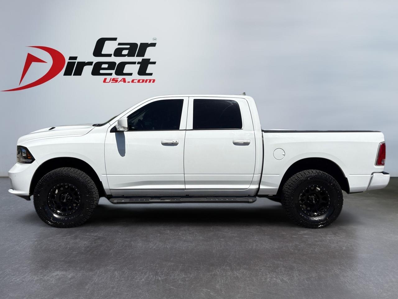 2015 Ram 1500 Sport, RUNNING BOARDS, METHOD BLACK WHEELS, TOW PACKAGE, REAR POWER SLIDING WINDOW, BACKUP CAMERA WITH PARKING SENSORS, NAVIGATION, HEATED STEERING WHEELS & SEATS, REMOTE START, LOW MILES, COME SEE THIS RAM TODAY!