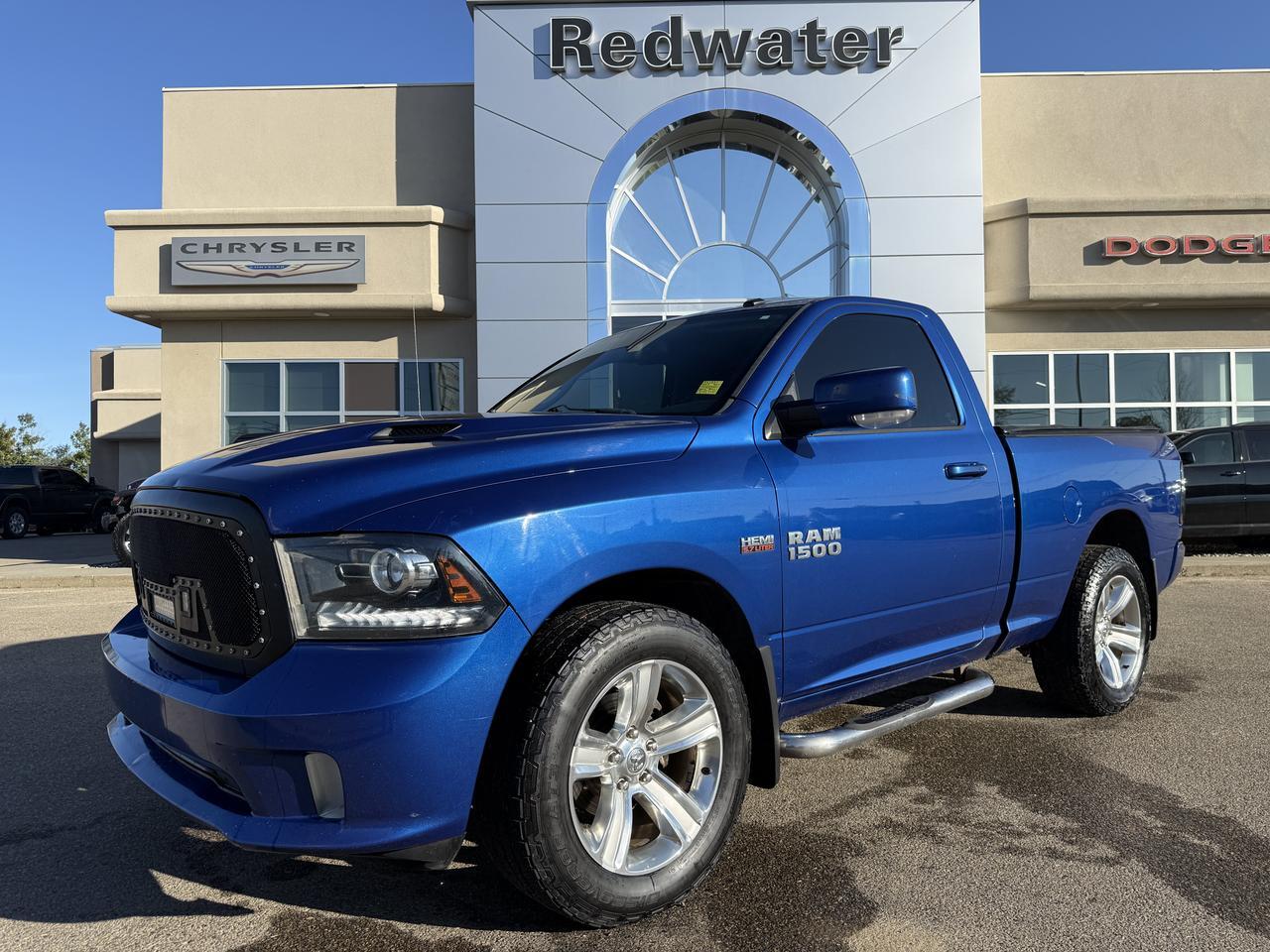 2015 Ram 1500 Sport Regular Cab 4x4 | V8 HEMI | NAV | Soft Tri Fold Tonneau Cover | Remote Start
