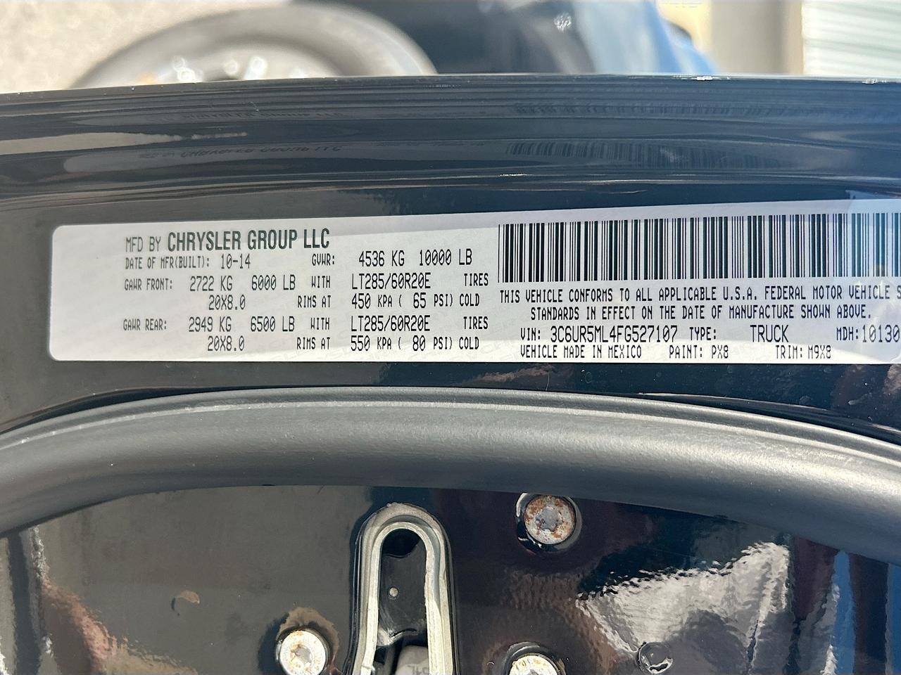 2015 Ram 2500 4WD Mega Cab Big Horn Venice FL