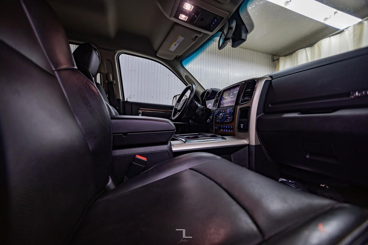 2015 Ram 2500 4x4 Crew Cab Laramie Diesel Leather Nav BCam Red Deer AB