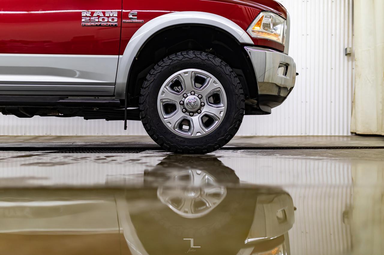2015 Ram 2500 4x4 Crew Cab Laramie Diesel Leather Nav BCam Red Deer AB
