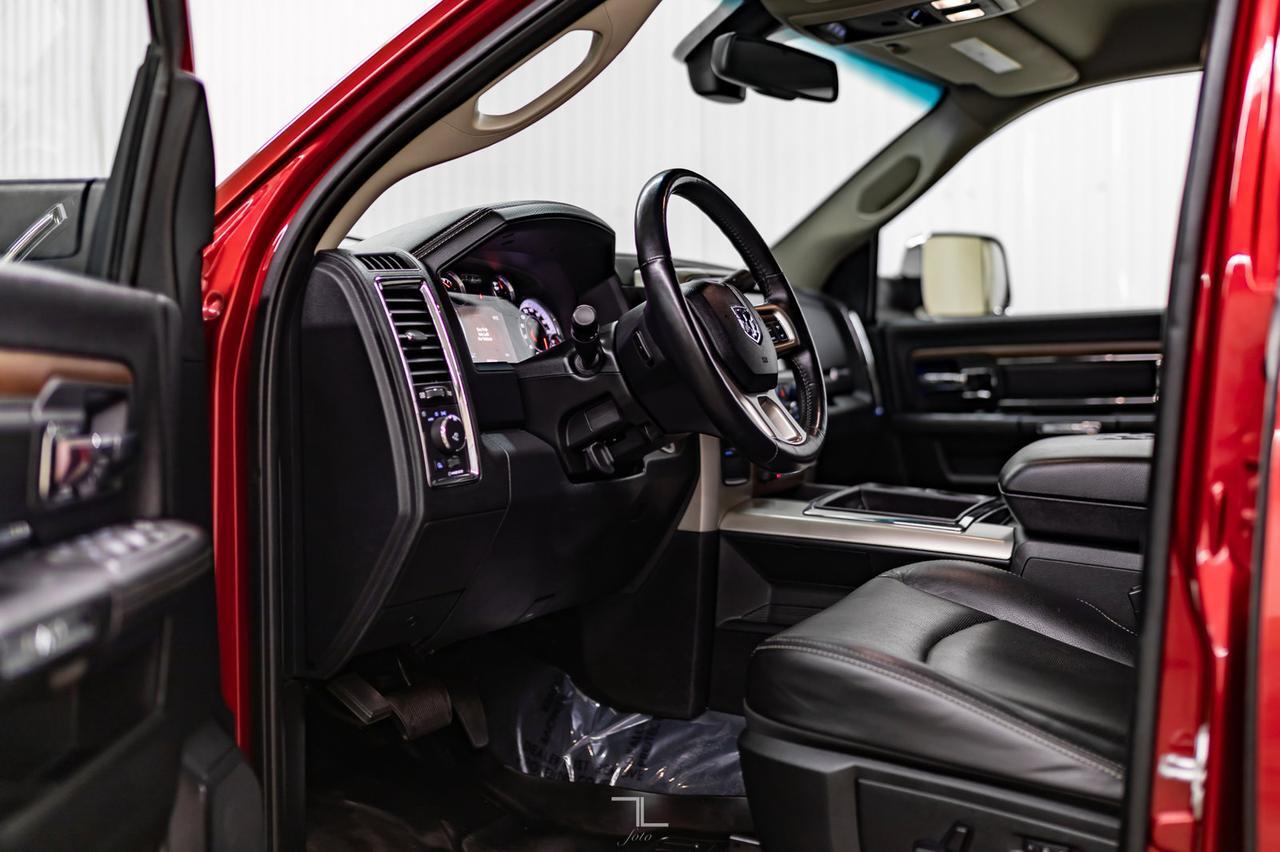 2015 Ram 2500 4x4 Crew Cab Laramie Diesel Leather Nav BCam Red Deer AB