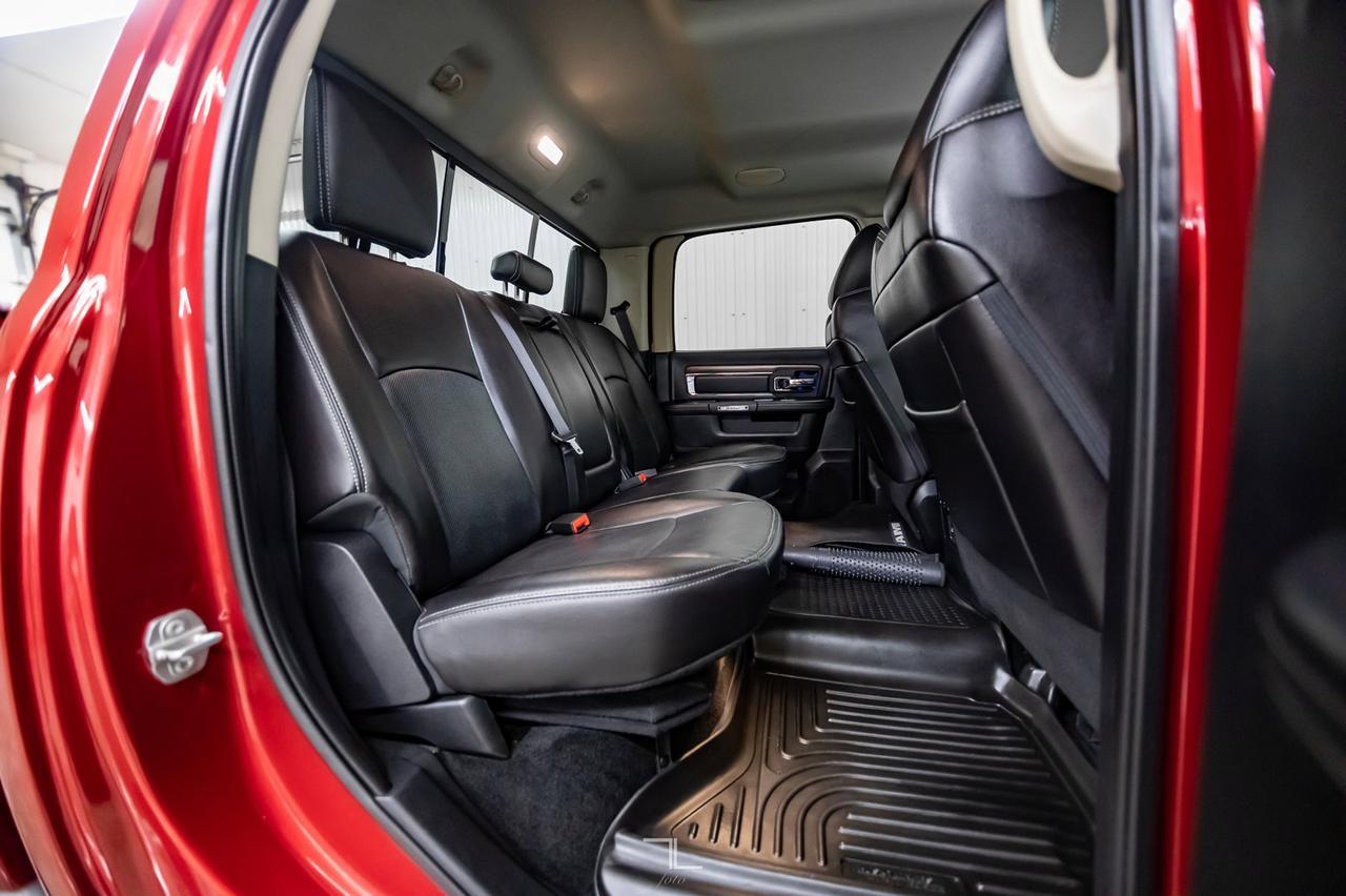 2015 Ram 2500 4x4 Crew Cab Laramie Diesel Leather Nav BCam Red Deer AB