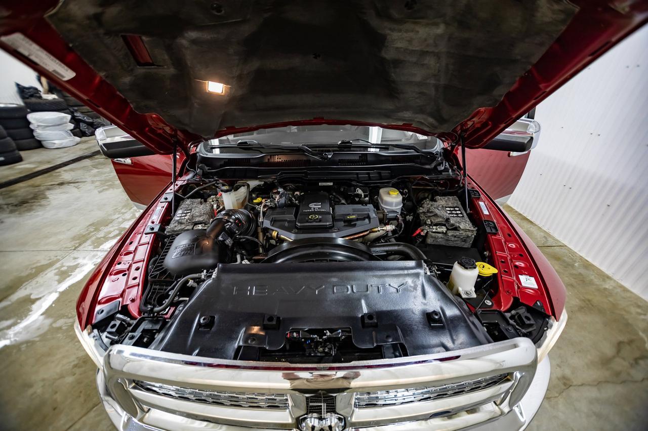 2015 Ram 2500 4x4 Crew Cab Laramie Diesel Leather Nav BCam Red Deer AB