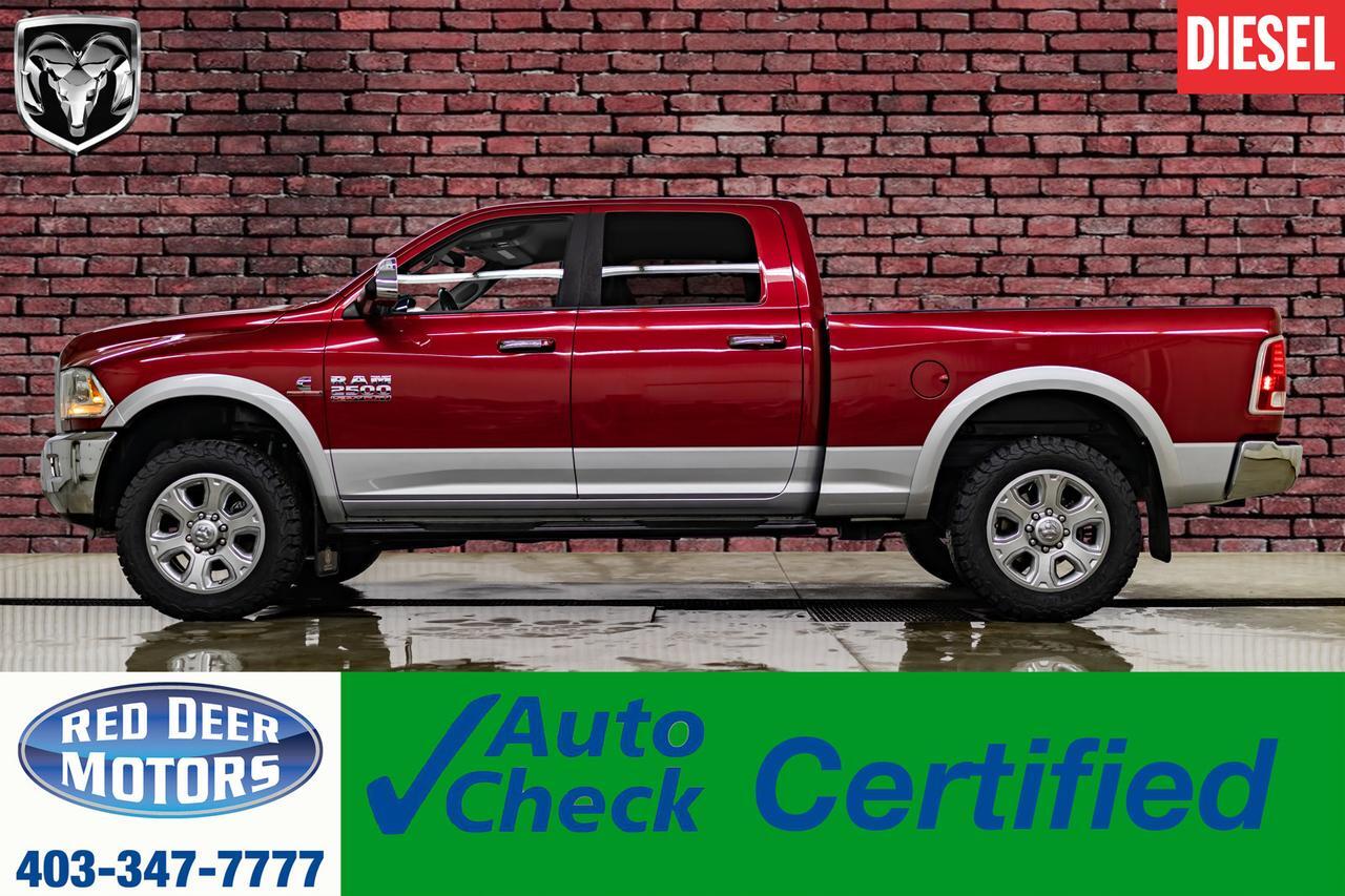 2015 Ram 2500 4x4 Crew Cab Laramie Diesel Leather Nav BCam
