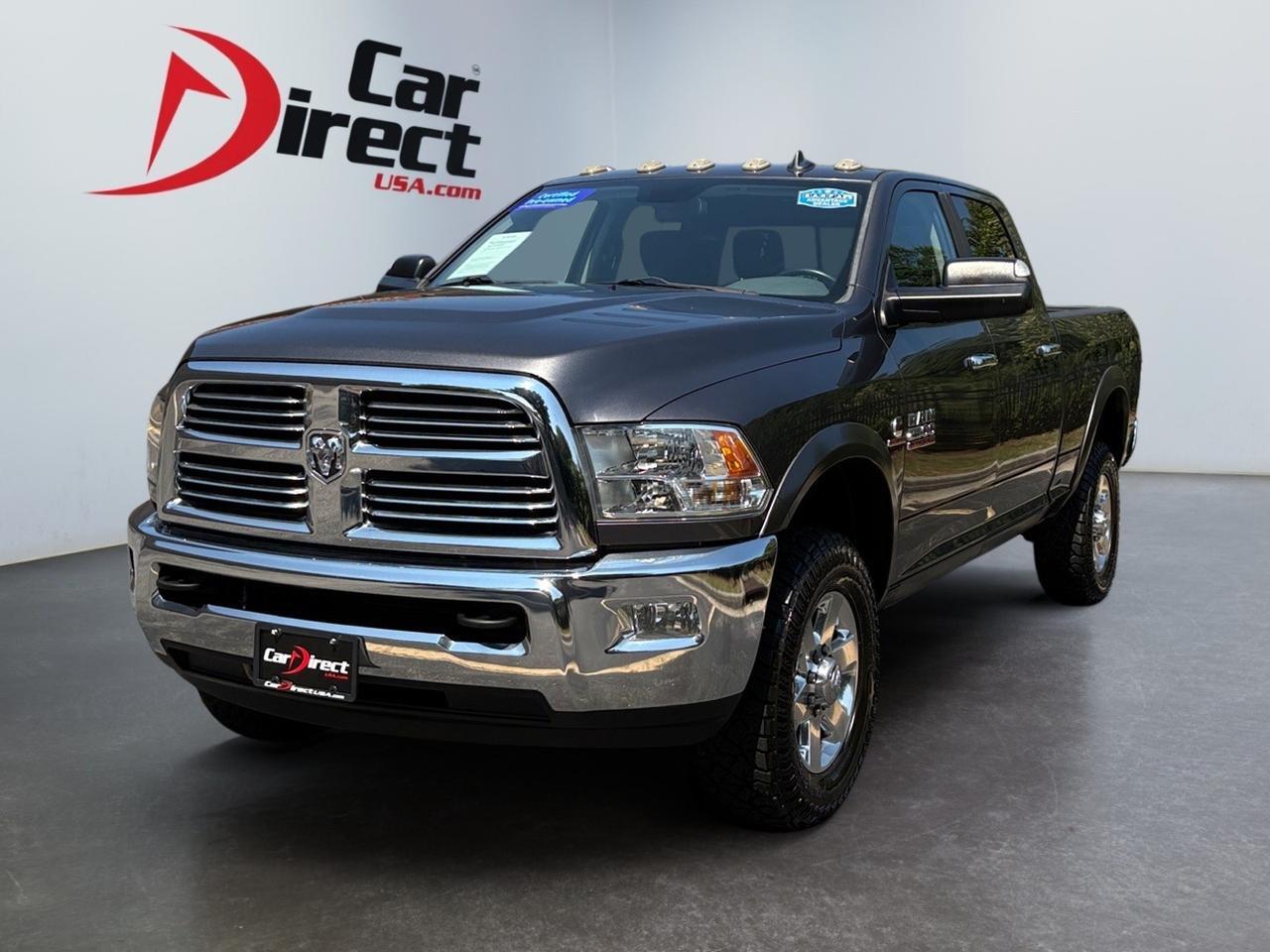 2015 Ram 2500 Big Horn, 5TH WHEEL/GOOSENECK TOW PACKAGE, BACKUP CAMERA, PARKING SENSORS, REMOTE START, HEATED STEERING WHEEL & SEATS, REAR POWER SLIDING WINDOW, APPLE CARPLAY/ANDROID AUTO, WIFI AVAILABLE, ONLY 53K MILES, JUST 1 OWNER, CLEAN CARFAX, THIS RAM IS REA