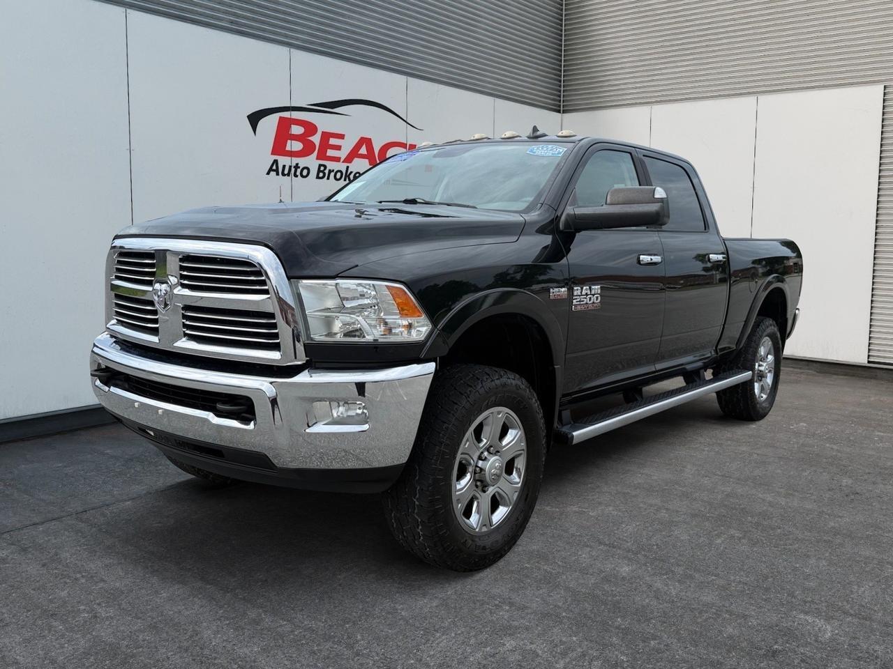 2015 Ram 2500 Big Horn, HEATED SEATS, POWER SLIDING REAR WINDOW, RUNNING BOARDS, UNIVERSAL GARAGE DOOR OPENER, BLUETOOTH, BACKUP CAMERA, POWER MIRRORS, REMOTE START, BED LINER, TOW PACKAGE, TOW HOOKS, THIS RAM 2500 CAN HAUL ANYTHING!