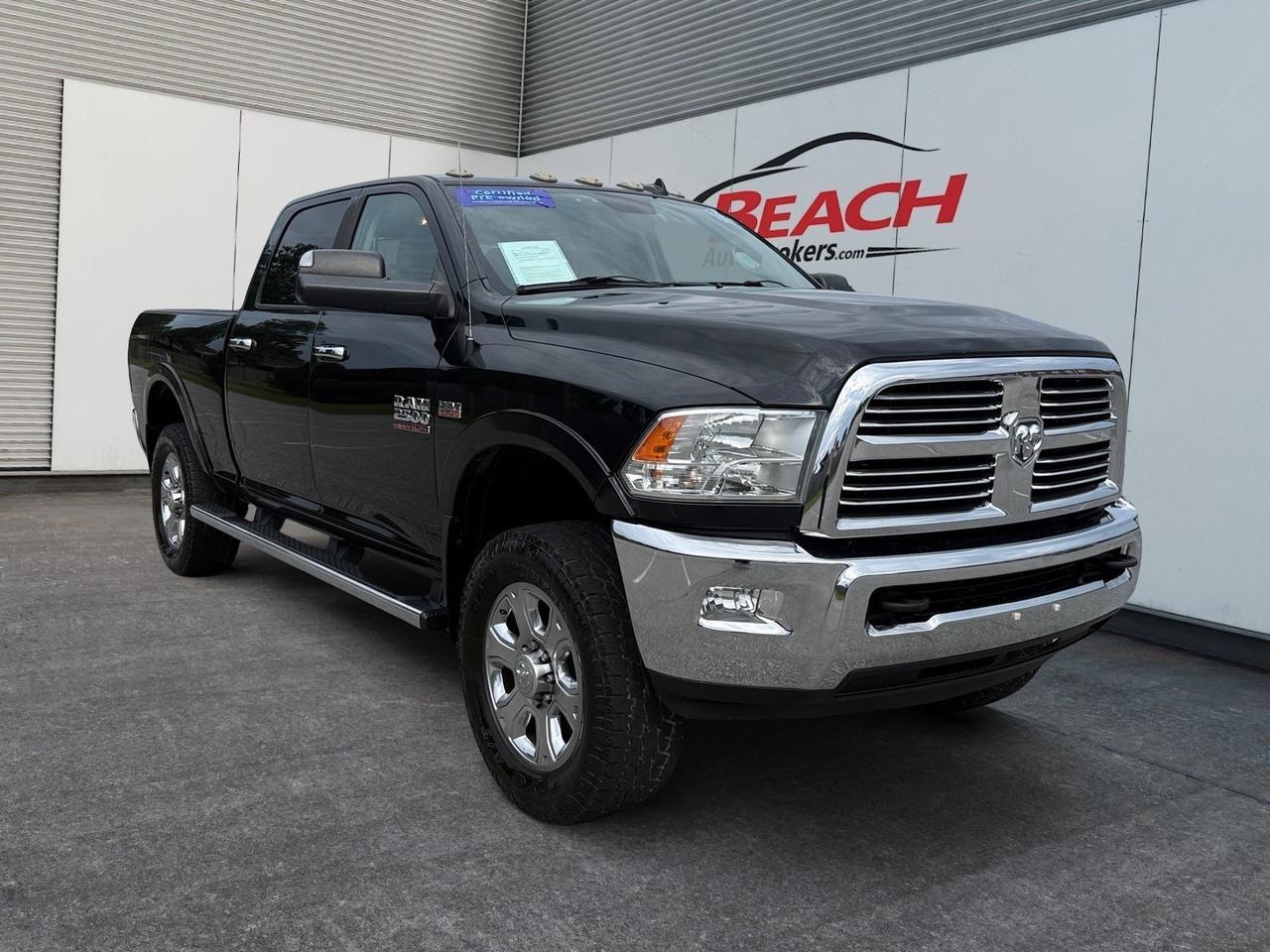 2015 Ram 2500 Big Horn, HEATED SEATS, POWER SLIDING REAR WINDOW, RUNNING BOARDS, UNIVERSAL GARAGE DOOR OPENER, BLUETOOTH, BACKUP CAMERA, POWER MIRRORS, REMOTE START, BED LINER, TOW PACKAGE, TOW HOOKS, THIS RAM 2500 CAN HAUL ANYTHING!
