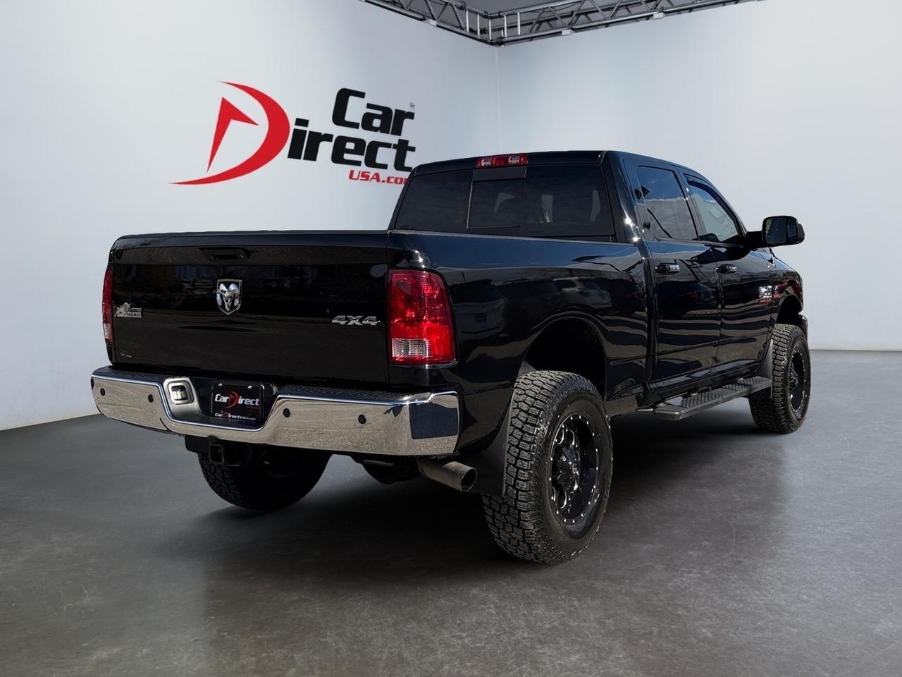 2015 Ram 2500 Big Horn, RUNNING BOARDS, REMOTE START, TOW PACKAGE, REAR POWER SLIDING WINDOW, HEATED STEERING WHEEL & SEATS, NAVIGATION, ONLY 43K MILES, JUST 1 OWNER, RIDE BIG IN THIS RAM!