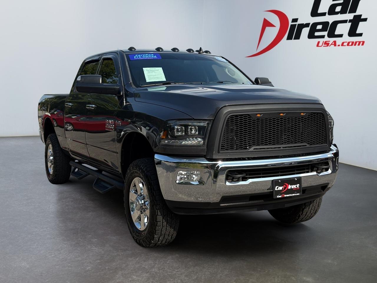 2015 Ram 2500 Big Horn, TUBULAR SIDE STEPS, TOW PACKAGE, BACKUP CAMERA, PARKING SENSORS, NAVIGATION, BED LINER, HEATED STEERING WHEEL & SEATS, REAR POWER SLIDING WINDOW, GO BIG IN THIS BIG HORN Virginia Beach VA