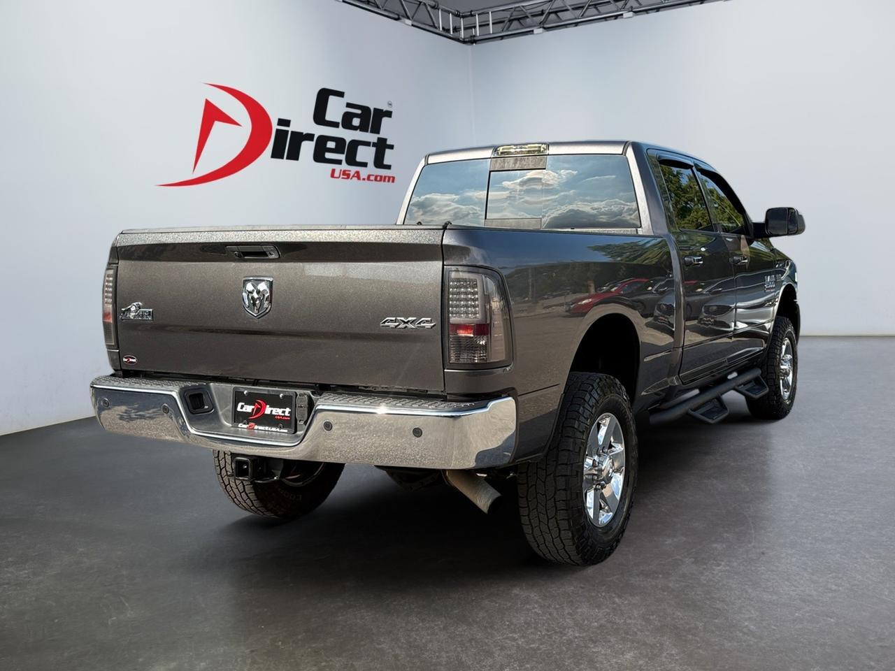 2015 Ram 2500 Big Horn, TUBULAR SIDE STEPS, TOW PACKAGE, BACKUP CAMERA, PARKING SENSORS, NAVIGATION, BED LINER, HEATED STEERING WHEEL & SEATS, REAR POWER SLIDING WINDOW, GO BIG IN THIS BIG HORN Virginia Beach VA