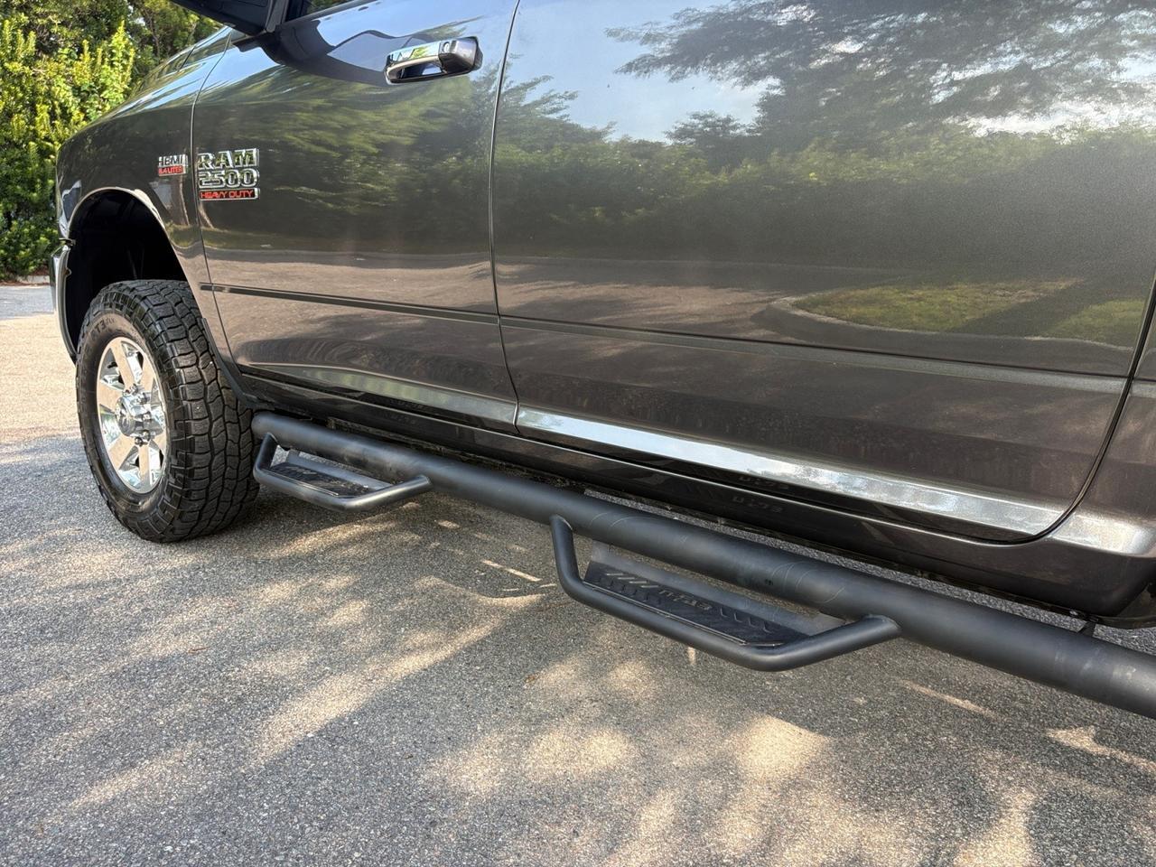 2015 Ram 2500 Big Horn, TUBULAR SIDE STEPS, TOW PACKAGE, BACKUP CAMERA, PARKING SENSORS, NAVIGATION, BED LINER, HEATED STEERING WHEEL & SEATS, REAR POWER SLIDING WINDOW, GO BIG IN THIS BIG HORN Virginia Beach VA