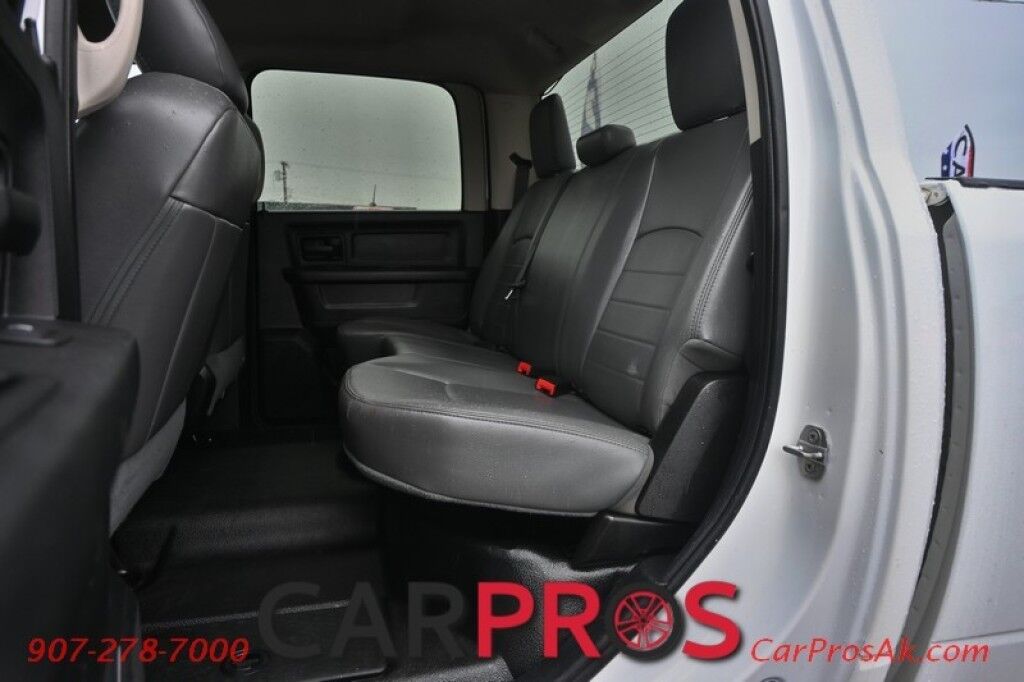 2015 Ram 2500 Tradesman - 4X4 - Crew Cab - 5.7L Hemi - Protection Group - Premium Leather Seats - Seats 6 - Power Locks, Windows & Mirrors - Cruise Control - Trailer Brake Controller - Tow Pkg - Only 35K Miles - 1 Owner Anchorage AK