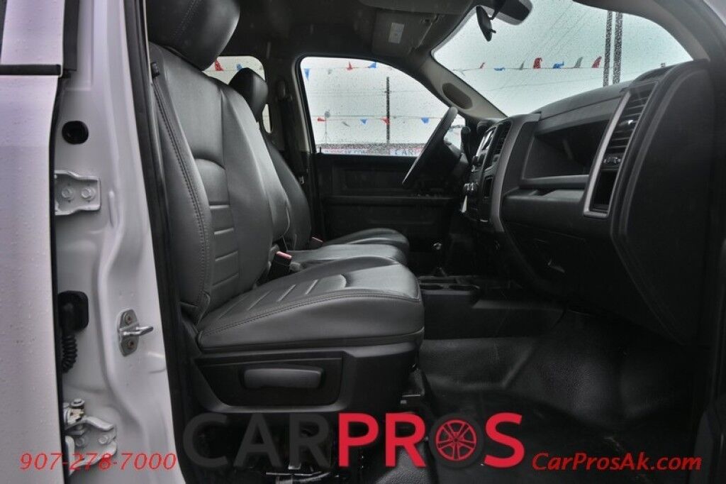 2015 Ram 2500 Tradesman - 4X4 - Crew Cab - 5.7L Hemi - Protection Group - Premium Leather Seats - Seats 6 - Power Locks, Windows & Mirrors - Cruise Control - Trailer Brake Controller - Tow Pkg - Only 35K Miles - 1 Owner Anchorage AK