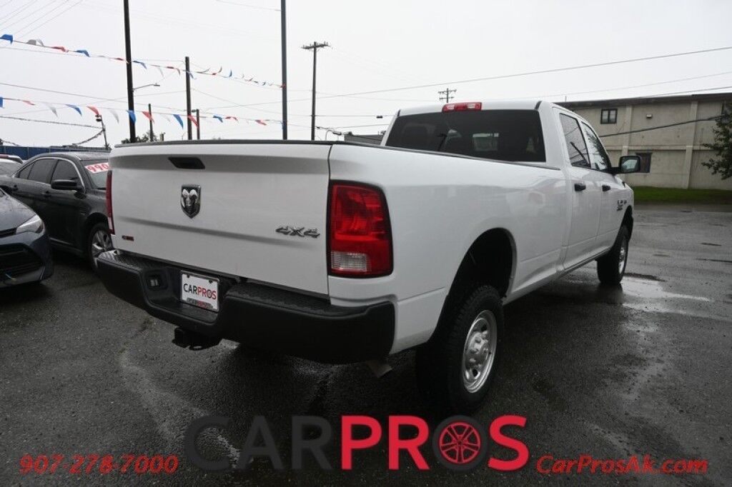2015 Ram 2500 Tradesman - 4X4 - Crew Cab - 5.7L Hemi - Protection Group - Premium Leather Seats - Seats 6 - Power Locks, Windows & Mirrors - Cruise Control - Trailer Brake Controller - Tow Pkg - Only 35K Miles - 1 Owner Anchorage AK