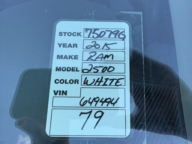 2015 Ram 2500 Tradesman Jacksonville FL