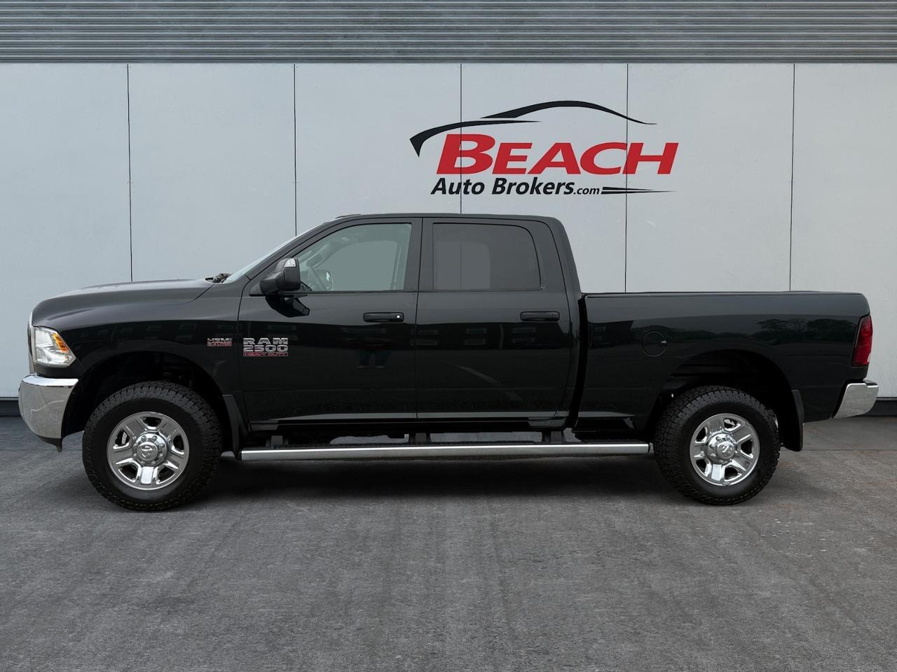 2015 Ram 2500 Tradesman, RUNNING BOARDS, TOW PACKAGE, BED LINER, POWER/HEATED MIRRORS, BLUETOOTH, TINTED GLASS, ALL WEATHER FLOOR MATS, ONLY 1 OWNER, CLEAN CARFAX, LOW MILES!