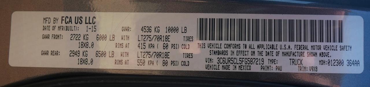 2015 Ram 2500 Tradesman San Juan TX