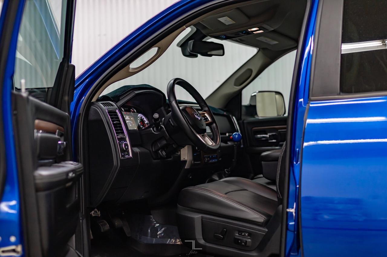 2015 Ram 3500 4x4 Crew Cab Laramie Diesel Manual Red Deer AB