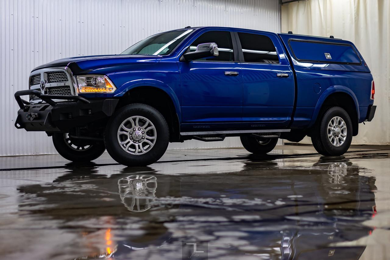 2015 Ram 3500 4x4 Crew Cab Laramie Diesel Manual Red Deer AB