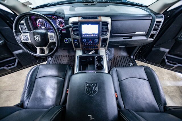 2015 Ram 3500 4x4 Crew Cab Laramie Longbox Diesel Leather Roof Nav Red Deer AB